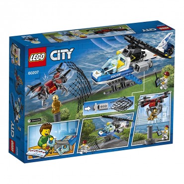 LEGO City Sky Police Drone Chase Building Blocks for Kids 60207